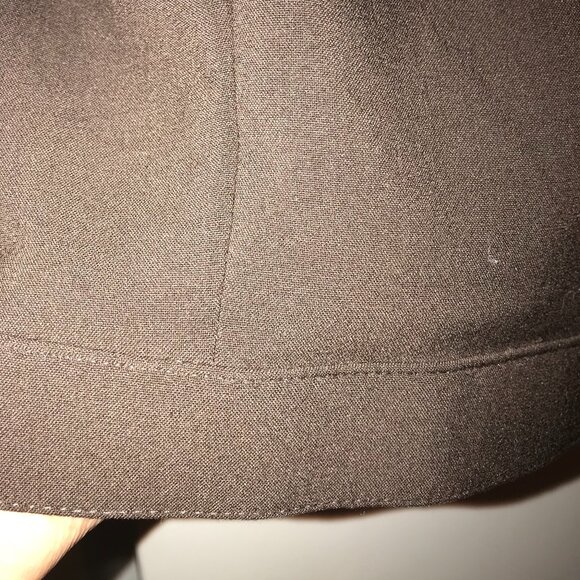 Ninety Woman dress pants in chocolate brown, size 20, zipper/button front. - Picture 7 of 10